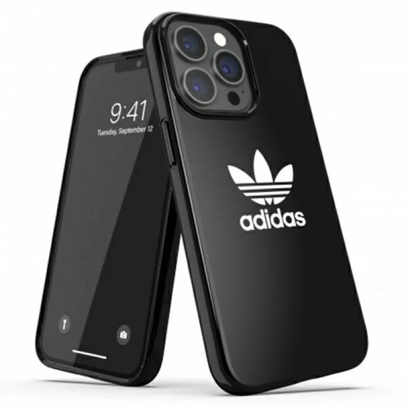Puzdro Adidas OR SnapCase Trefoil Case pre iPhone 13 Pro Max – čierne