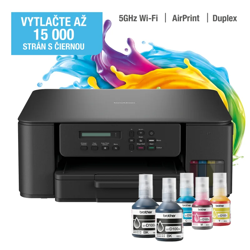 Brother/ DCP-T530DW/ MF/ Ink/ A4/ WiFi/ USB DCPT530DWYJ1