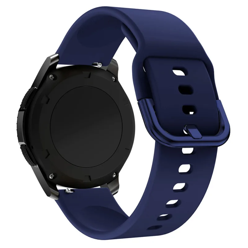 Silikónový remienok TYS pre Samsung Galaxy Watch 40 / 41 / 42 / 43 / 44 mm - tmavo modrý