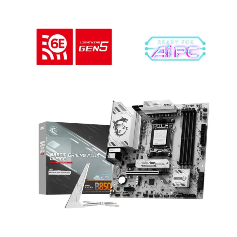 MSI MB Sc B850M GAMING PLUS WIFI6E, AMD B850, 4xDDR5, 1xHDMI, 1xDP, …