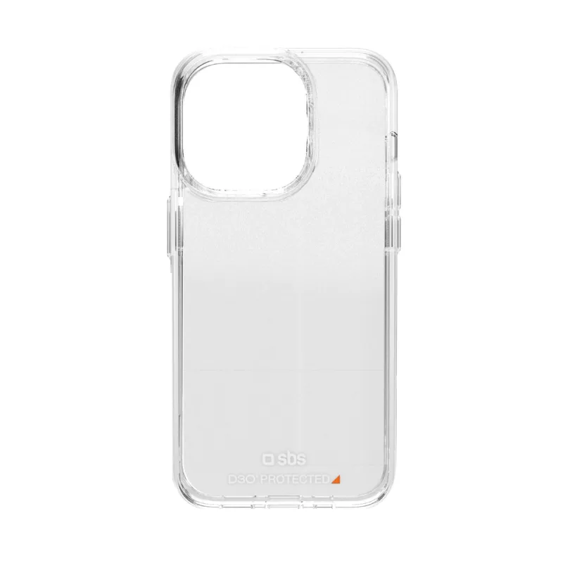 Puzdro SBS D3O na iPhone 15 – priehľadné