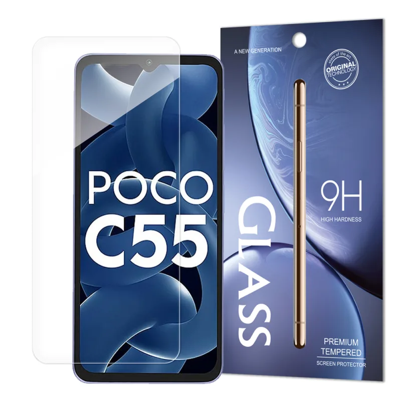 Tvrdené sklo Standard Tempered Glass Envelope pre Xiaomi Redmi 11A / Poco C55 / Redmi 12C 9H