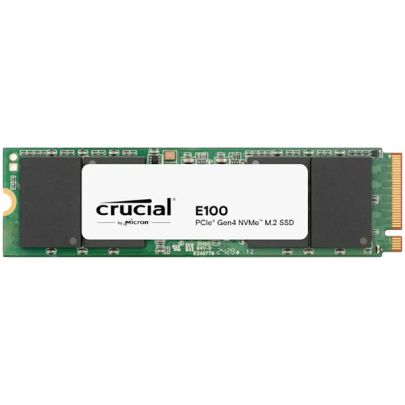 Crucial E100 480GB SSD PCIe NVMe M.2 2280, r4500MB/s, w2500MB/s…