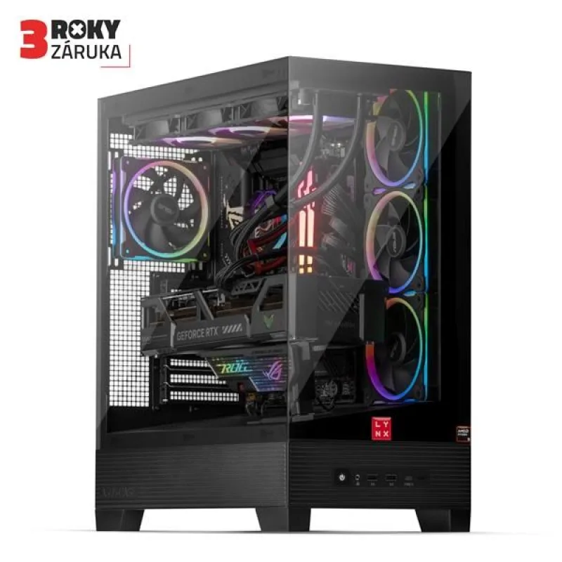 LYNX Challenger Ryzen 7 9800X3D 64GB 2TB SSD NVMe RTX 5080 16G W11 Home…