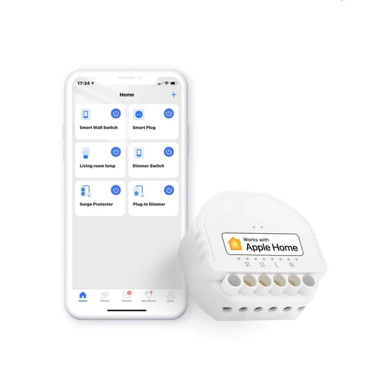 Meross Smart Wi-Fi In-Wall vypinac Neutral Wire Required