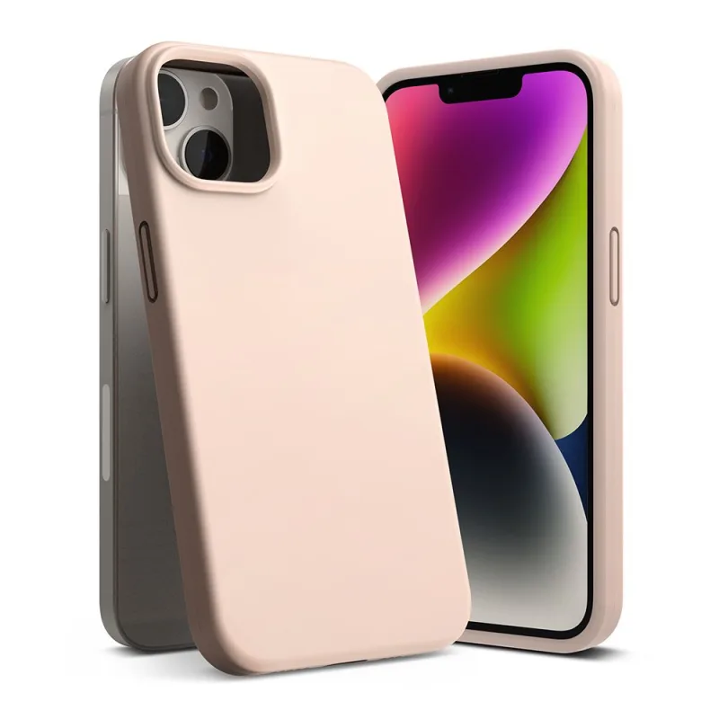 Ringke Apple iPhone 14 Plus 6,7" SILIKÓNOVÝ RUŽOVÝ PIESOK