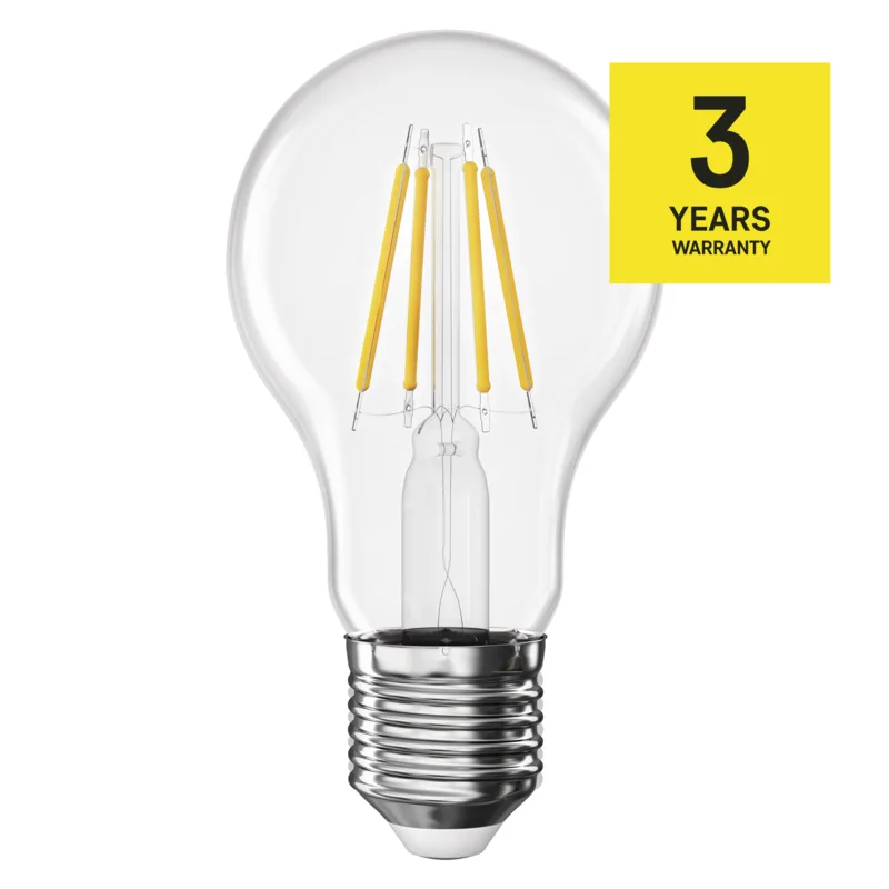 EMOS LED FLM A60 3, 4 W (40 W) 470lm E27 WW 1525743203