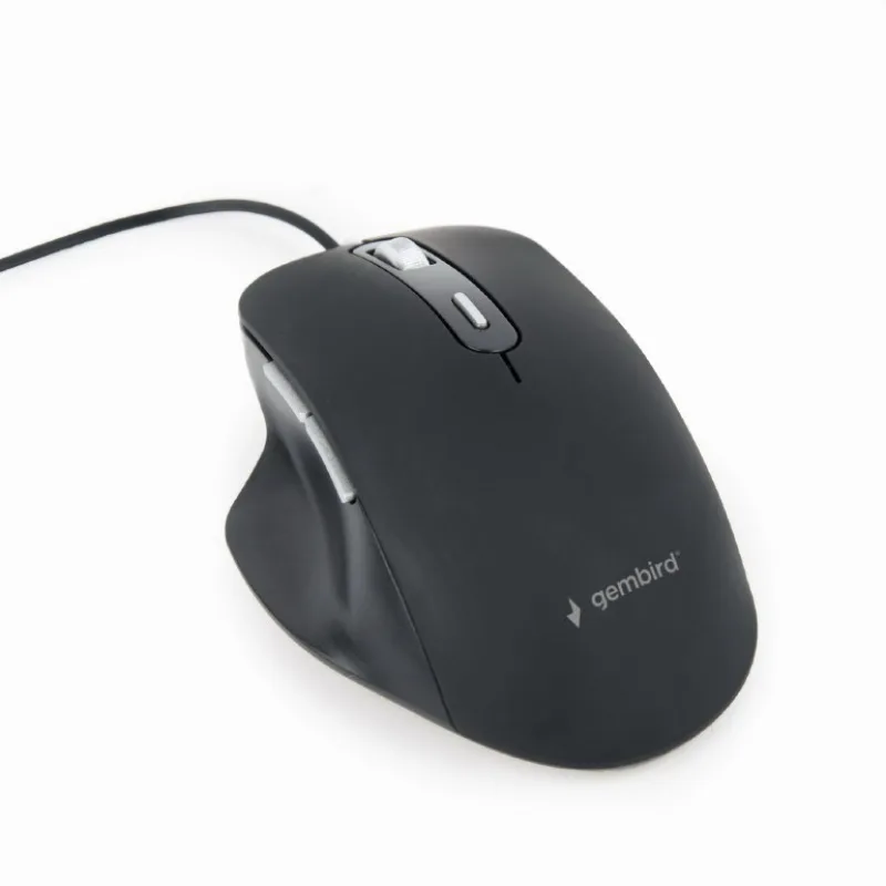 GEMBIRD myš MUS-6B-02, drátová, optická, USB, podsvícená, černá MUS…