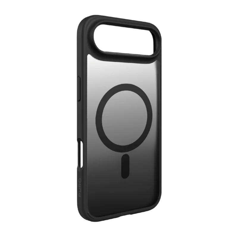 Puzdro Puro Gradient TPU kompatibilné s MagSafe pre iPhone 17 Air - čierne