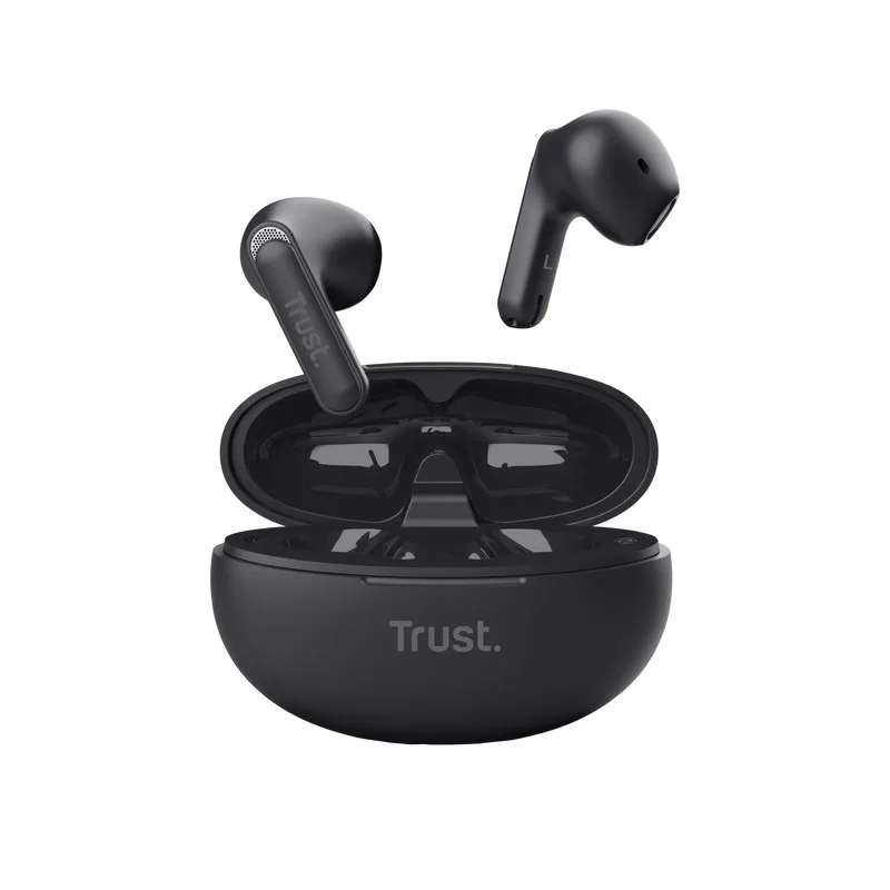TRUST sluchátka Yavi, Bluetooth, špunty, černá 25298