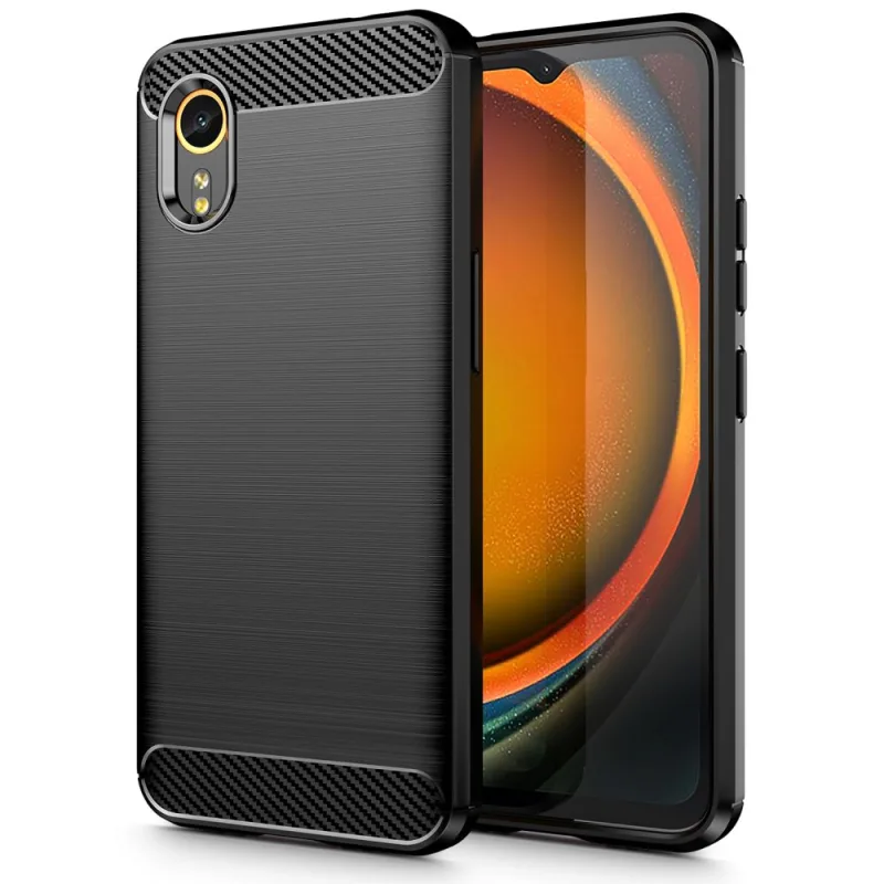Tech-Protect TPUCarbon Case pre Samsung Galaxy XCover 7 – čierny