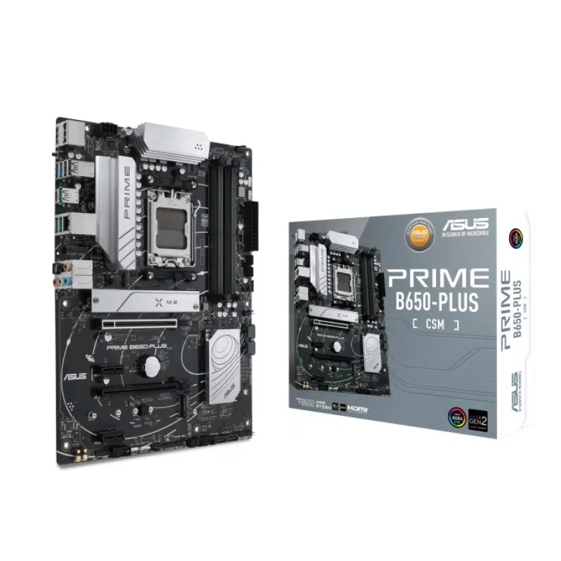 ASUS MB Sc AM5 PRIME B650-PLUS-CSM, AMD B650, 4xDDR5, 1xDP, 1xHDMI…