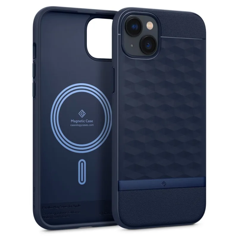 Caseology Parallax Mag Case s MagSafe pre iPhone 14 Plus - Navy