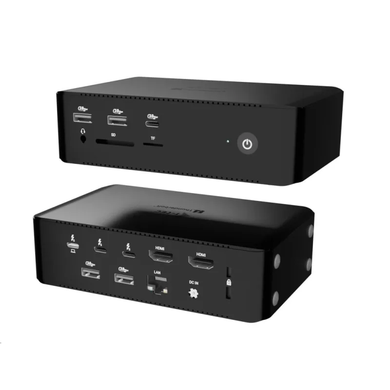 i-tec Thunderbolt5 Quattro Display Docking Station, 5x USB, 2.5 GLAN,…