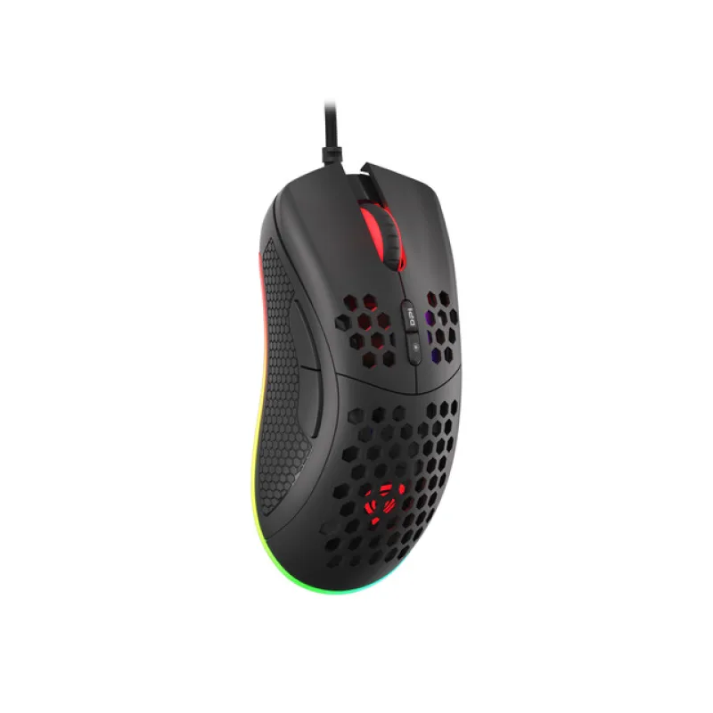 Genesis herná optická myš KRYPTON 555/ RGB/ 8000 DPI/ Herná/ Optická/ 8…