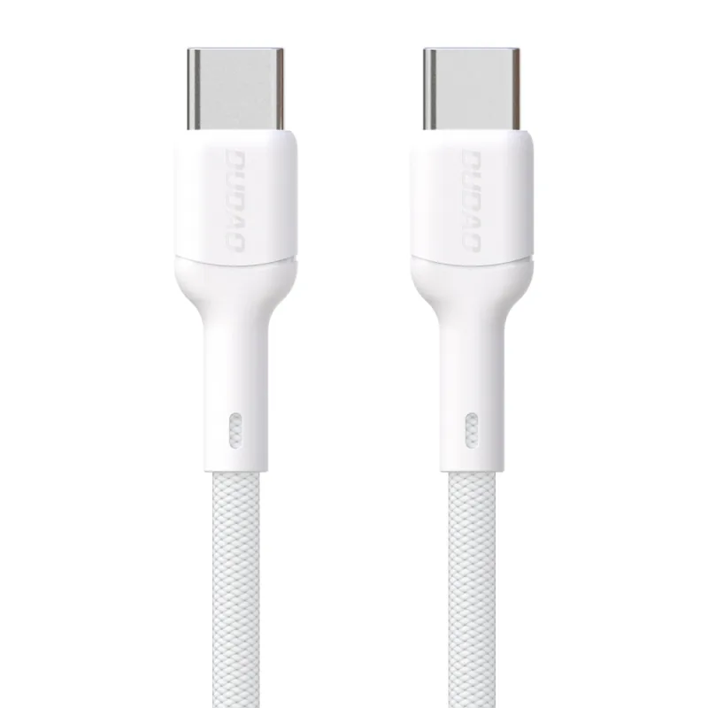 Dudao L9C 65W USB-C - USB-C Kábel 1m - Biely