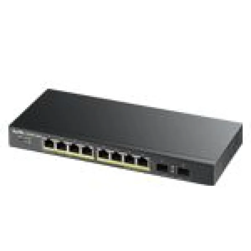 ZyXEL GS1900-10HP 10-port Desktop Gigabit Web Smart switch: 8x Gigabit…