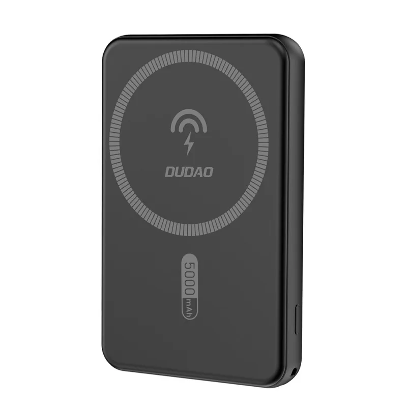Dudao K14S USB-C / MagSafe bezdrôtová powerbanka 20W 5000mAh - čierna