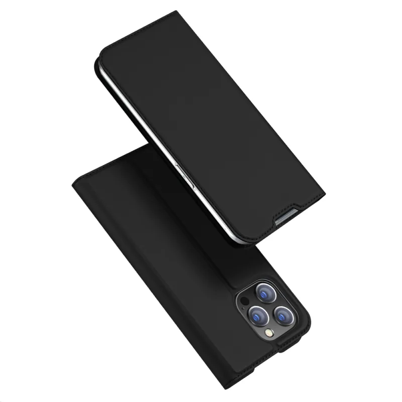 Dux Ducis Skin Pro Holster Case Flip Cover pre iPhone 14 Pro Max čierny