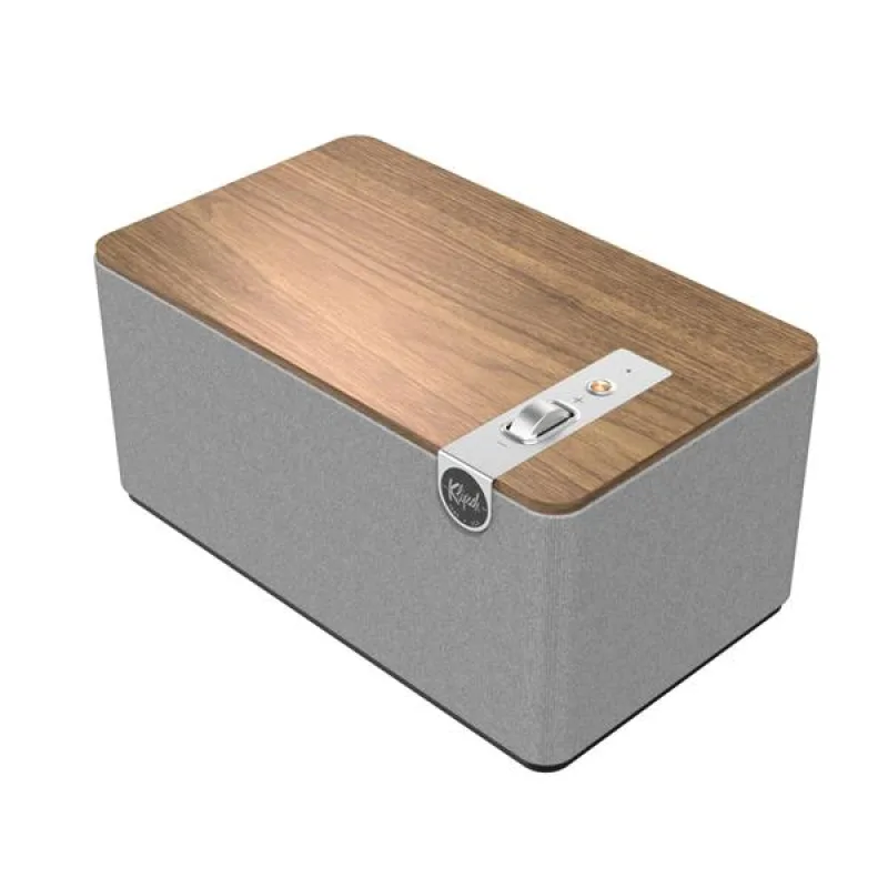 KLIPSCH The Three Plus, Prémiový Bluetooth reproduktor, 120 W, hnedý…