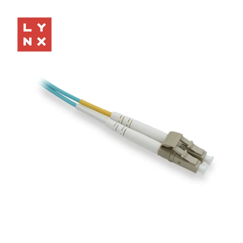 LYNX duplexní patch kabel MM, OM3, LC/ LC, 50/ 125µm, 15m LX-DPX-LC…