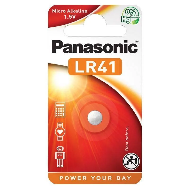 PANASONIC Alkalická MIKRO baterie LR-41EL/ 1B 1, 5V (Blistr 1ks) 330079,05