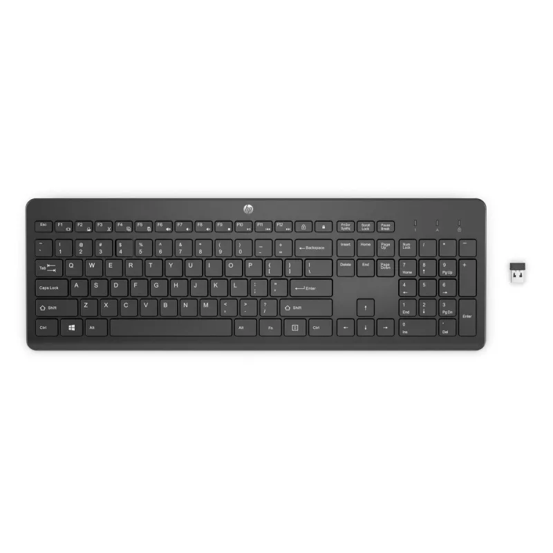 HP 230 Wireless Keyboard - bezdrátová klávesnice CZ/ SK lokalizace…