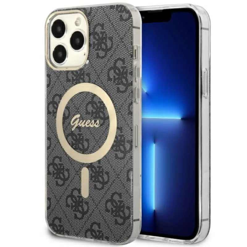 Guess GUHMP13XH4STK iPhone 13 Pro Max 6,7" čierne/čierne pevné puzdro 4G MagSafe