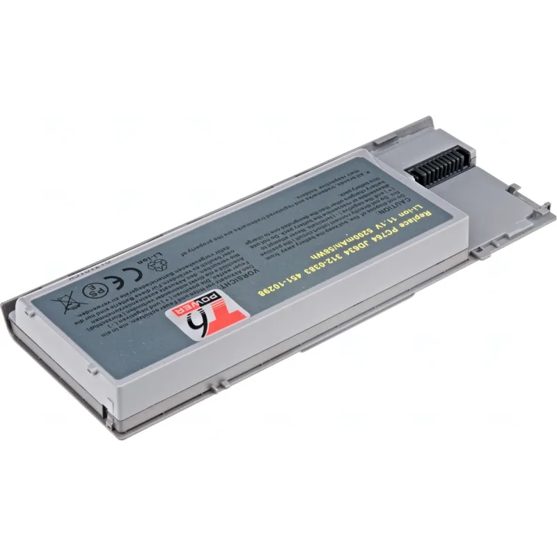 Batéria T6 Power Dell Latitude D620, D630, Precision M2300, 5200mAh, 58Wh…