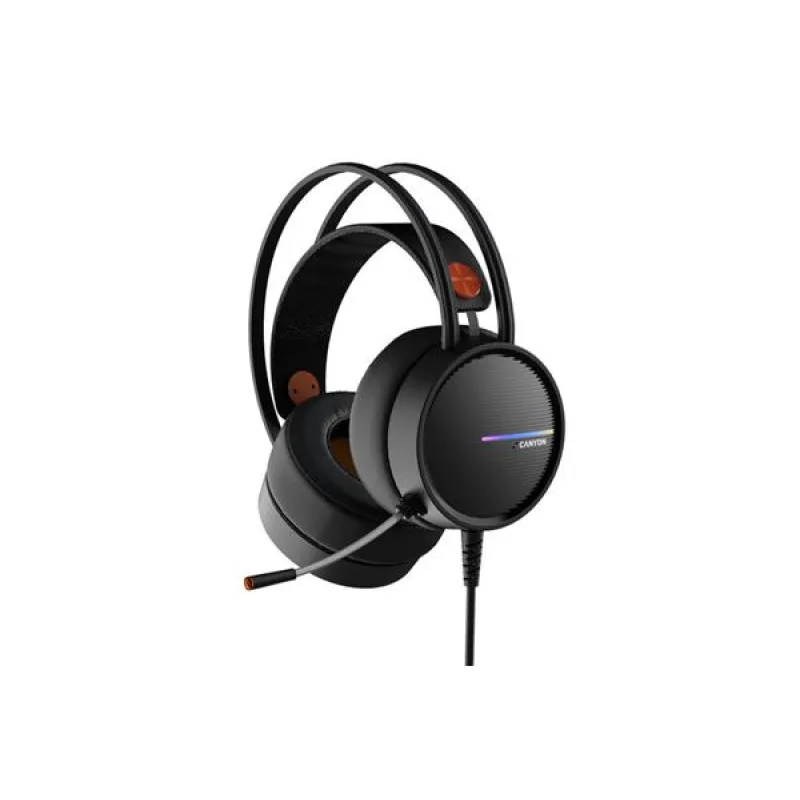 Canyon GH-8A, Interceptor herný headset pre náročných hráčov, USB / 2x 3…