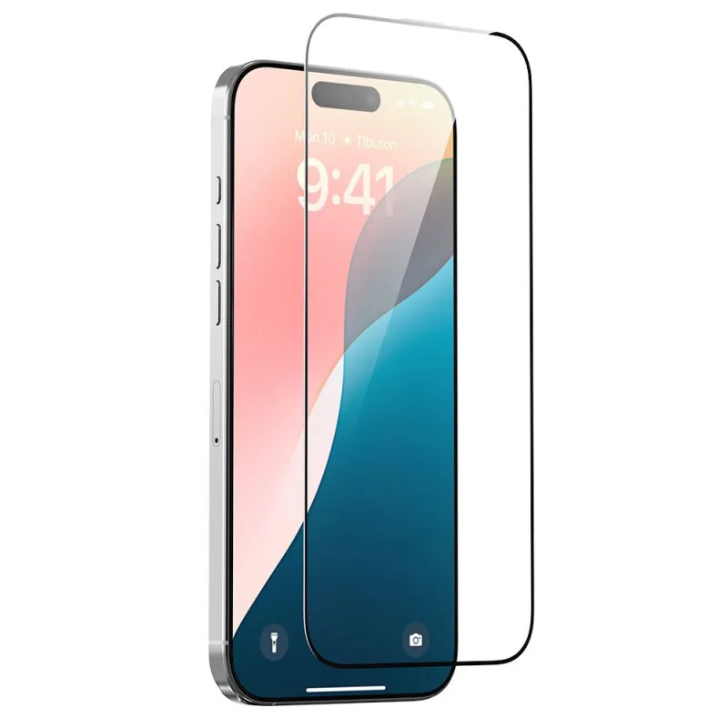 Devia ochranné sklo Van Series Anti-Static pre iPhone 16 Pro Max - Black…