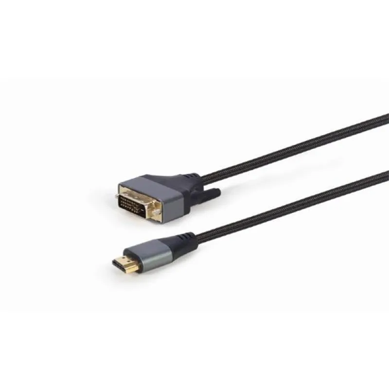 Gembird kábel HDMI (AM) na DVI (M), 4K, Premium Series, 1.8 m, čierny CC…