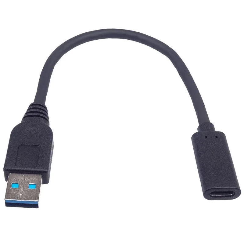 PremiumCord Adaptér USB 3.0 A/ samec - USB-C/ samica, USB 3.2 GEN2, 3A,…