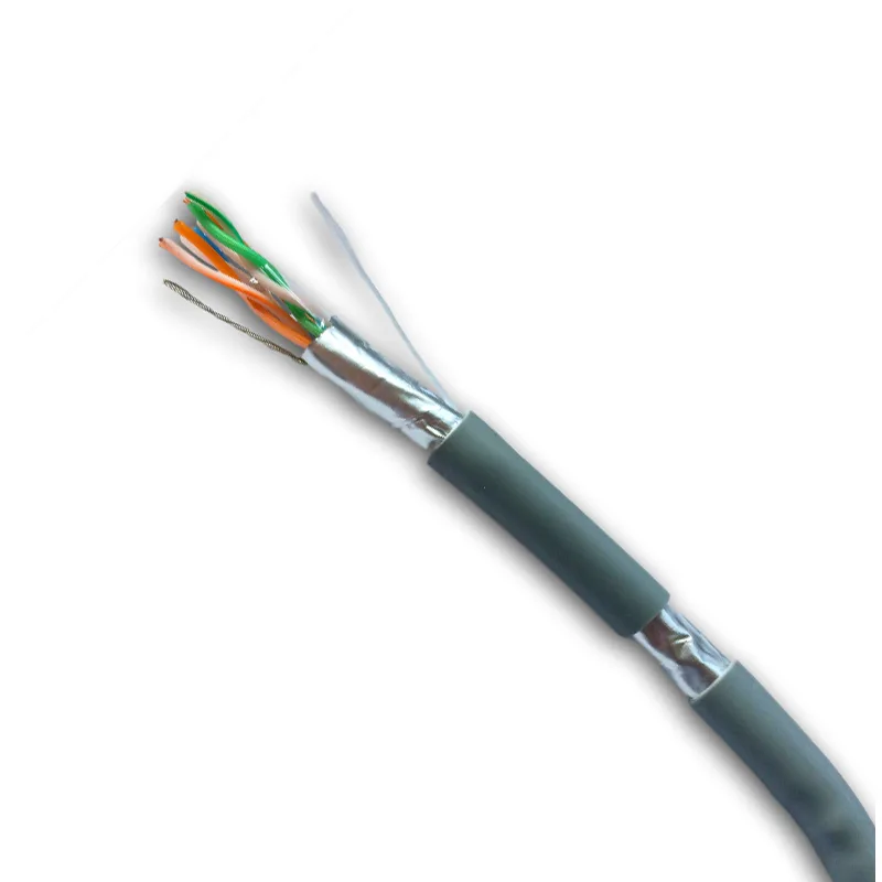 DATACOM FTP Cat5e PVC kábel 100m (lanko) sivý 1370