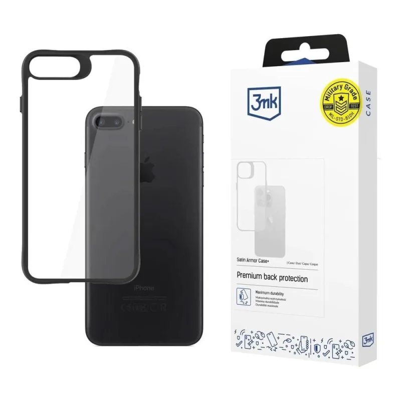 3mk ochranný kryt Satin Armor Case+ pro Apple iPhone 7 / 8 / SE…