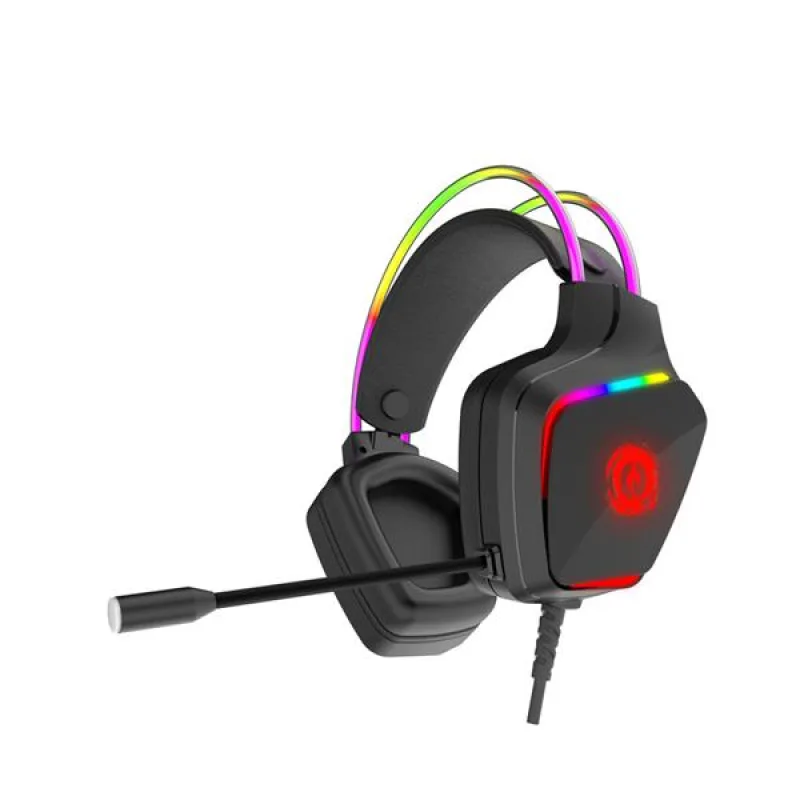Canyon GH-9A, Darkless herný headset, USB / 2x 3.5mm jack, 2m kábel,…