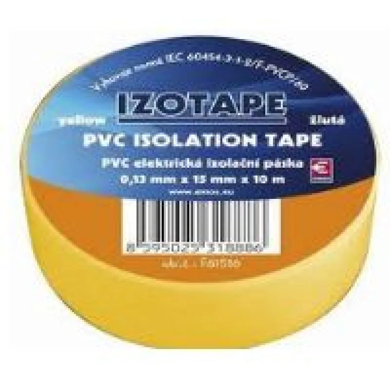 Emos Izolačná páska PVC 15/ 10 žltá zvpep05