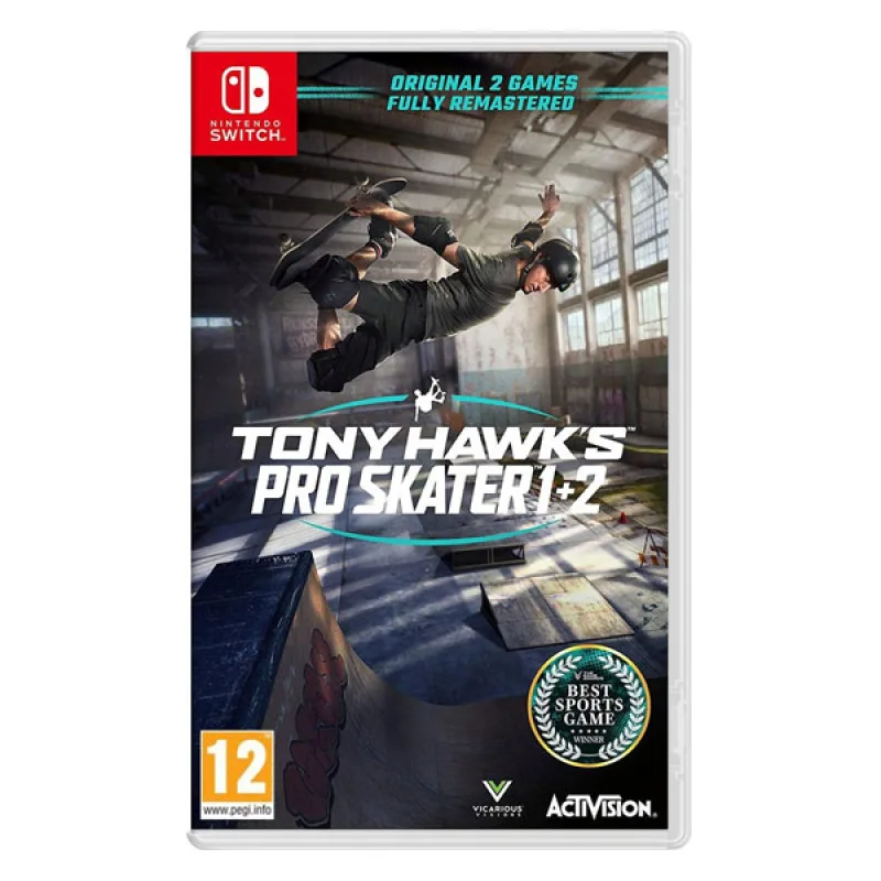 Tony Hawk’s Pro Skater 1+2 [NSW] NSW