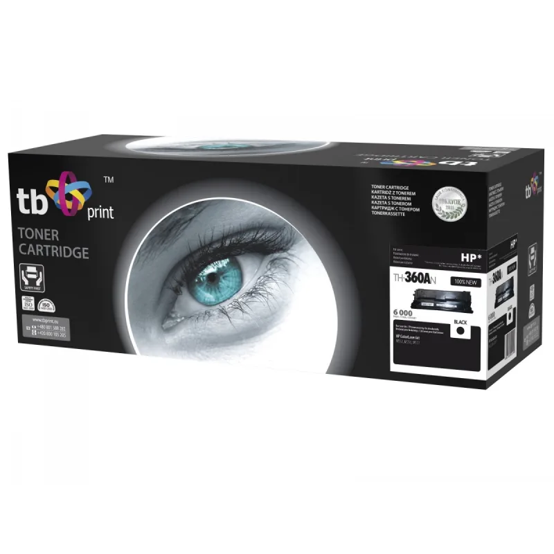 Toner TB kompatibilný HP CF360A, Black, 6000, new TH-360AN