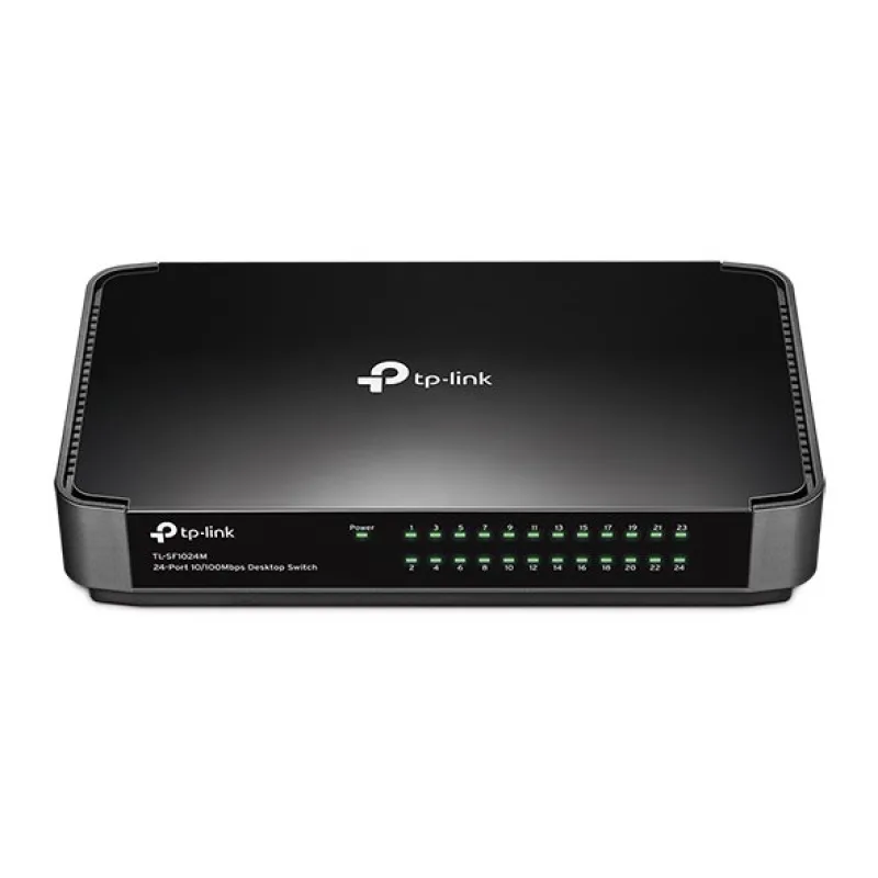 24-Port 10/100 Mbps Desktop Switch PORT: 24× 10/100 Mbps RJ45 Ports SPEC:…