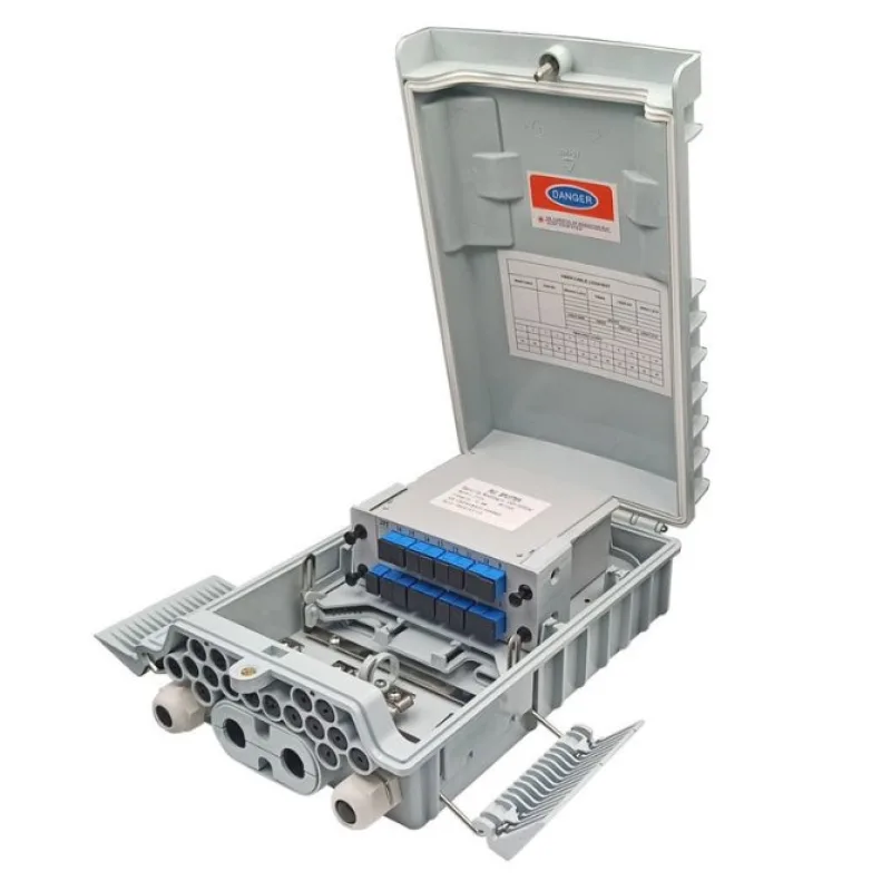 SJ-FTTH-SK18-B Distribuční box pro PLC splitter, neosazený SJ-FTTH-SK18-B