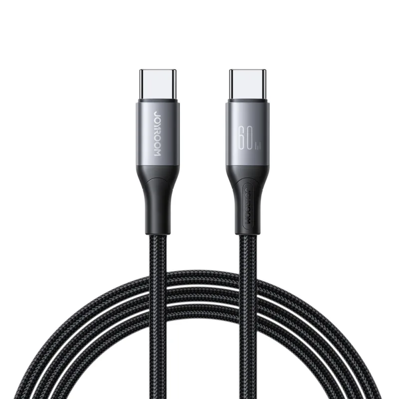 Joyroom S-A28 Flash Series 60W USB-C - USB-C kábel 1m - čierny