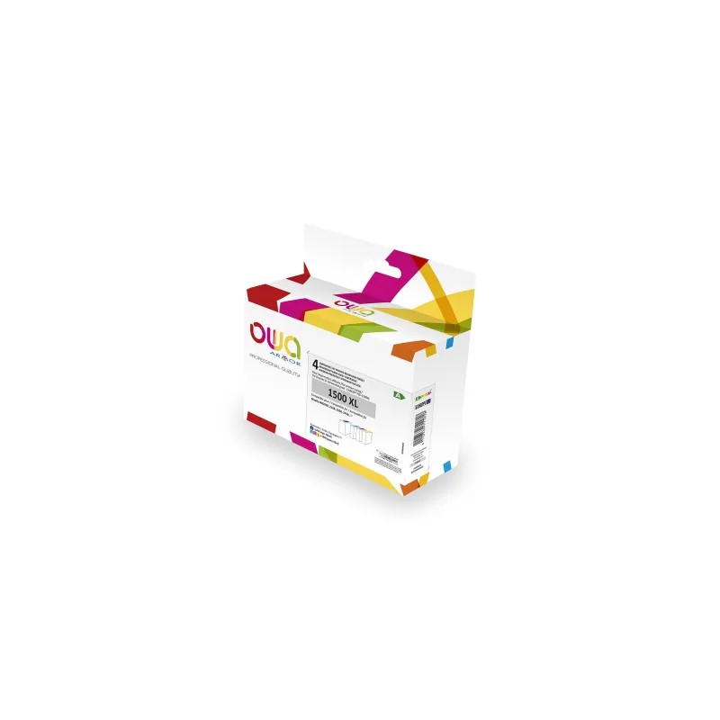 OWA ARMOR ink kompatibilný s Canon PGI1500XL, 4-pack (CMYK), 35ml/ 3x12ml…