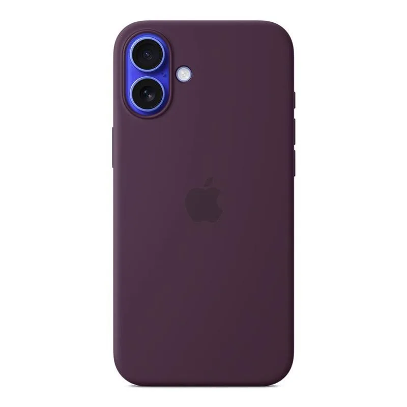 iPhone 16 Plus Silicone Case with MagSafe - Plum MYYD3ZM/A