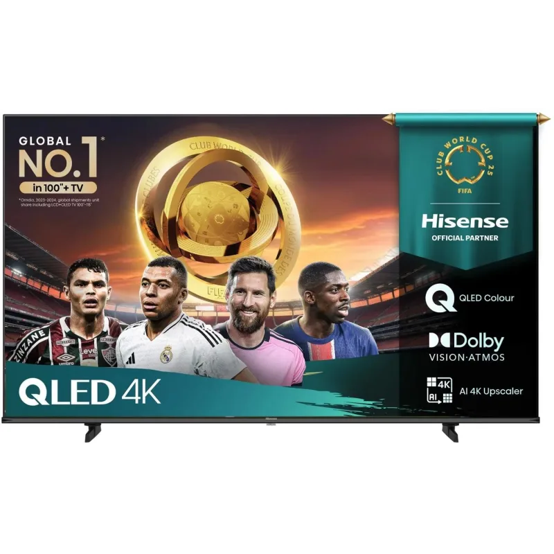 Hisense 55 TV, 4K Ultra HD, HDR, Dolby Vision, Miracast, herní režim…