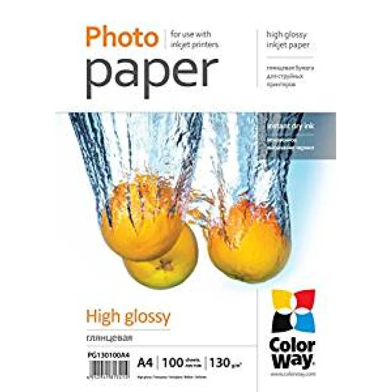 ColorWay Fotopapier Vysoko lesklý 180g/m,50ks,10x15 PG1800504R