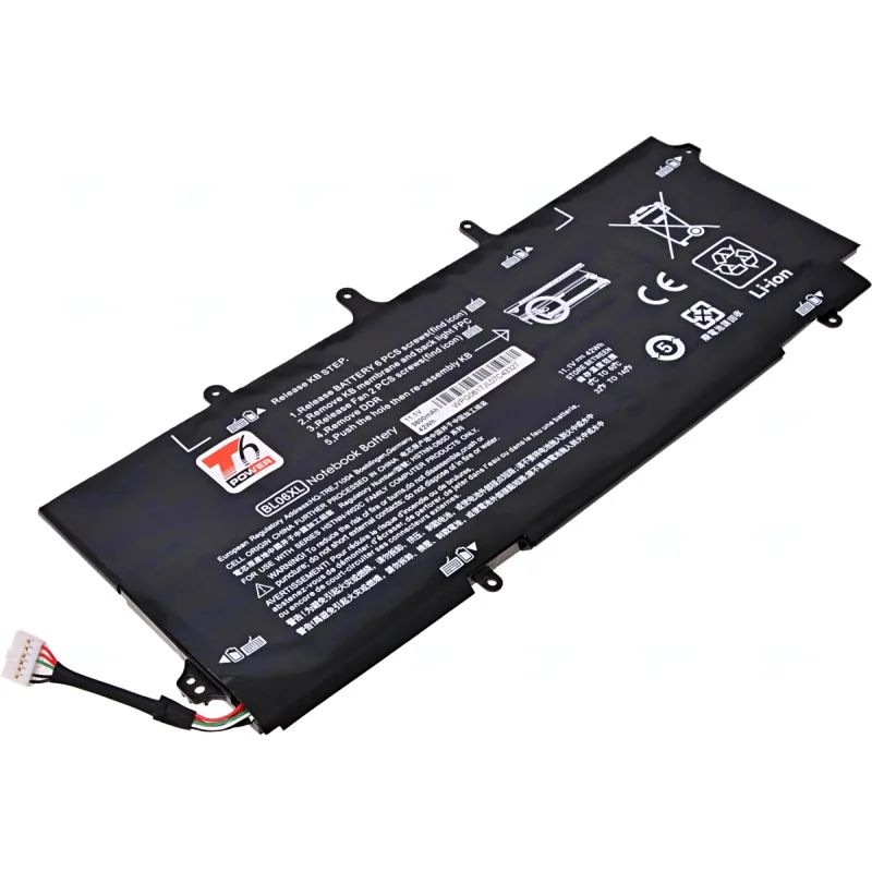 Batéria T6 Power pre HP EliteBook Folio 1040 G1, 1040 G2, 3800mAh, 42Wh,…