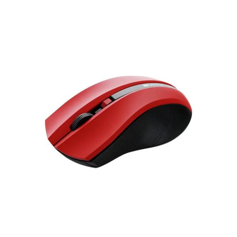 Canyon MW-5, Wireless optická myš USB, 800/1200/1600 dpi, 4 tlač, červená…