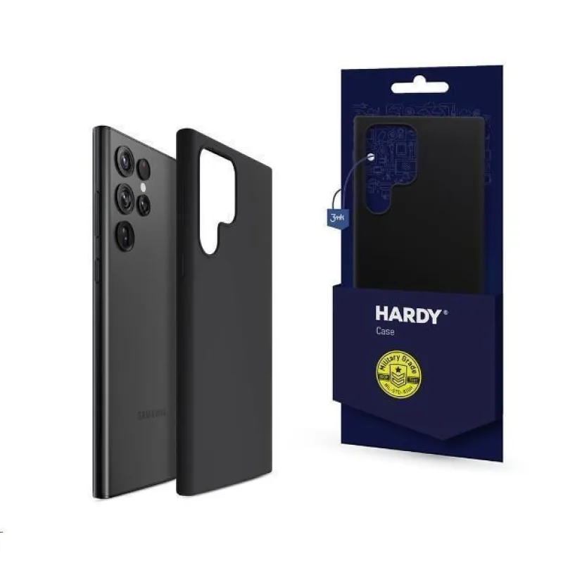 3mk ochranný kryt HARDY Android Silicone MagCase Black pro Samsung Galaxy…