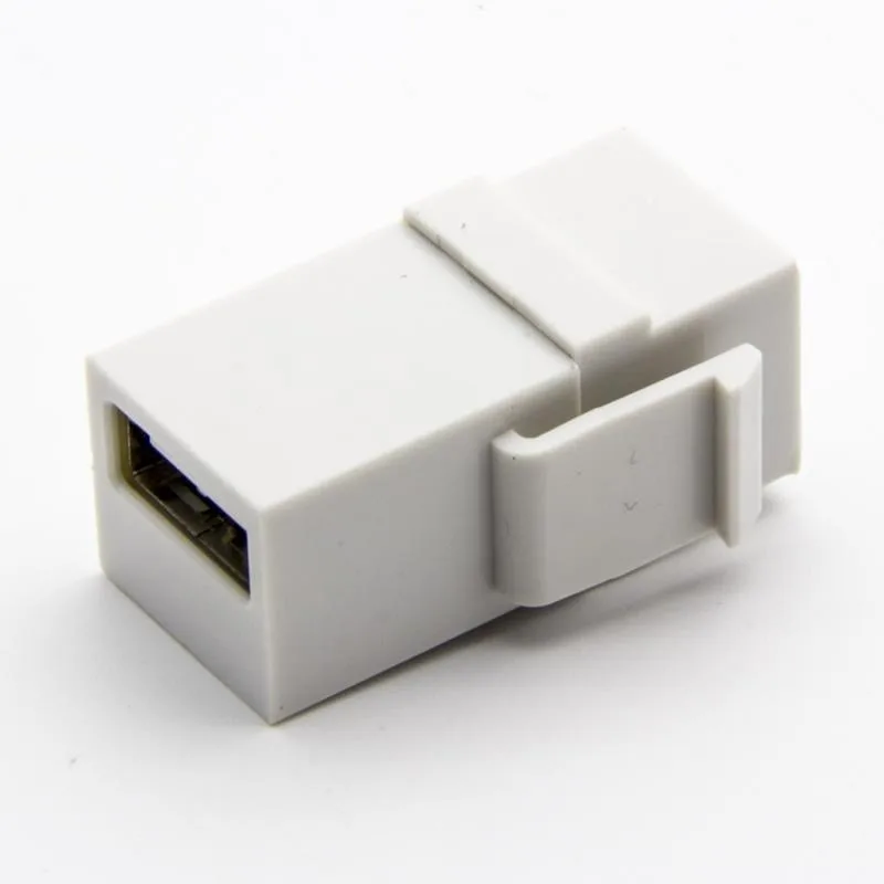 PremiumCord USB propojka USB2.0, pro instalaci do keystone zásuvky kur-27
